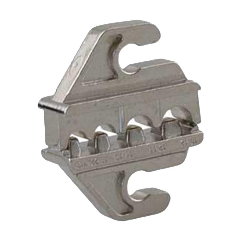 

Набор клещей для обжима из высокоуглеродистой стали, губки с прорезью 4 мм SN-2549/02C/06WF/06/2546B/03H, используются для обжима клемм