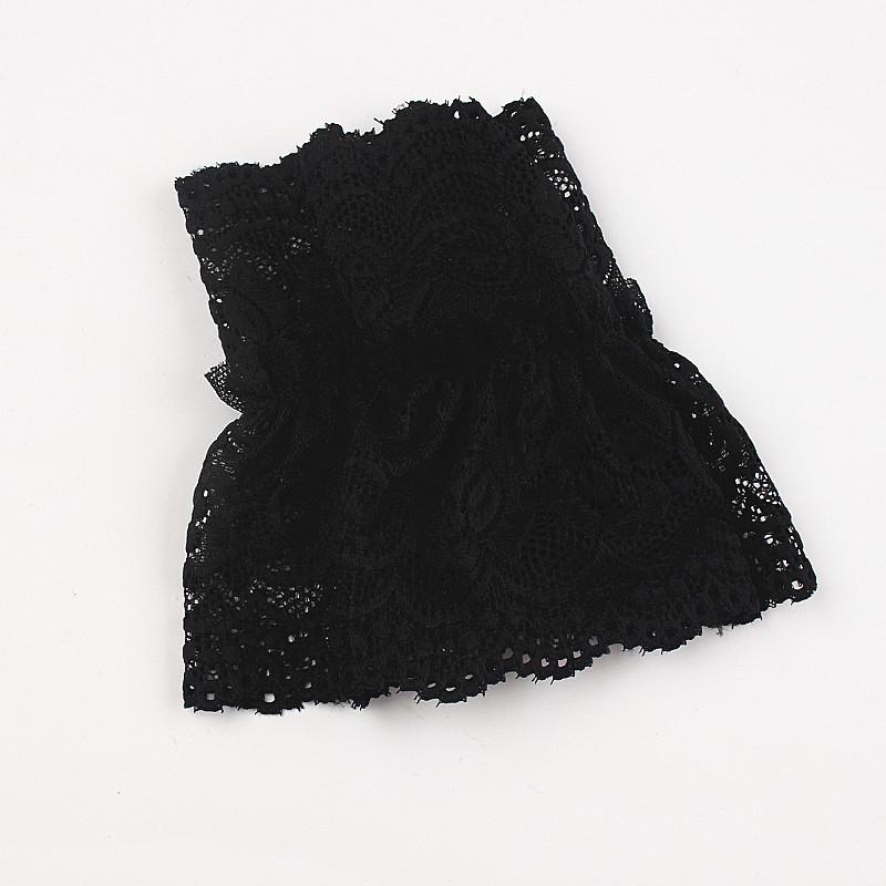 Women'S Lace Mesh Hollow Bell Sleeves Wrist Sleeve For Weddings And Parties