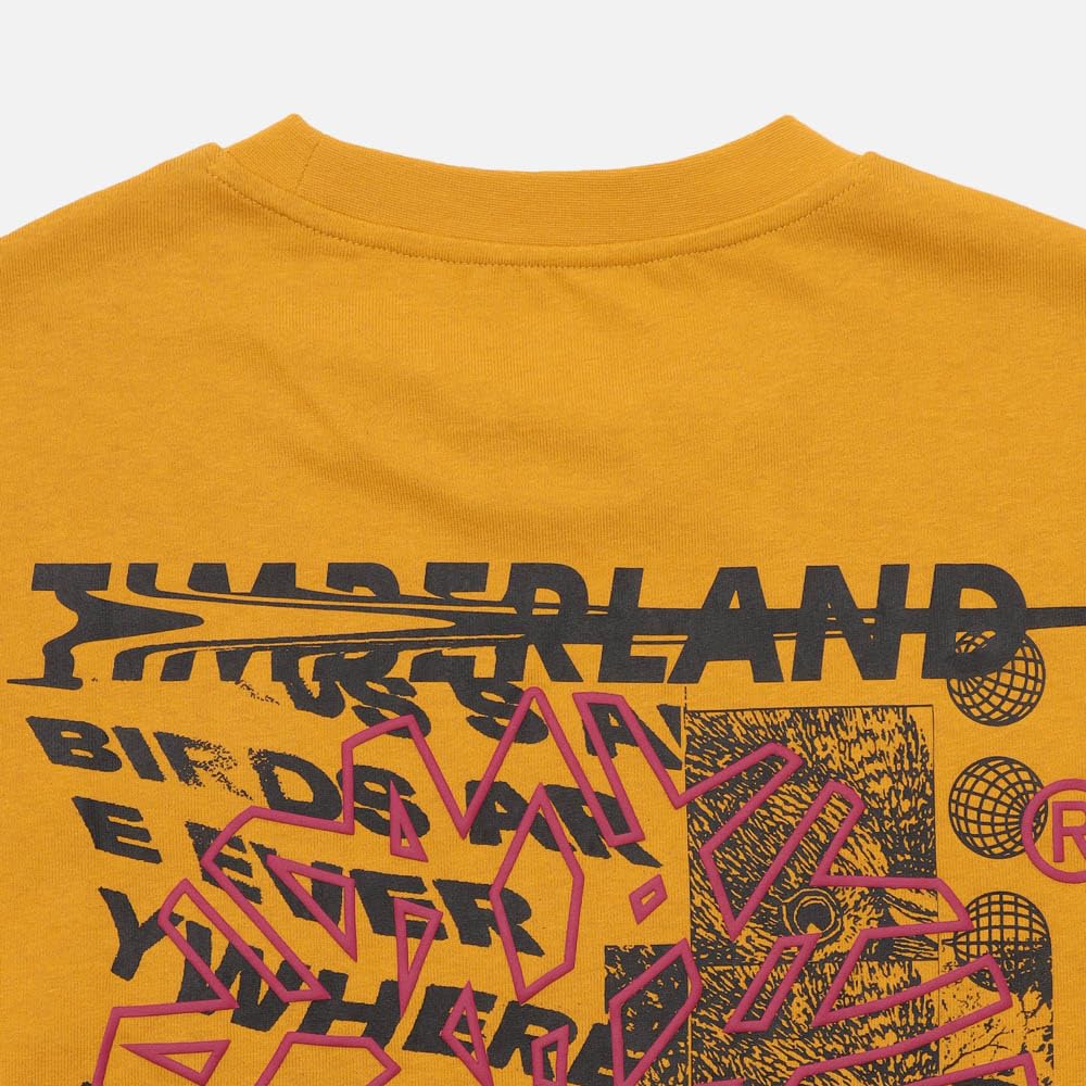 Timberland Men's Long Sleeve Graphic T-Shirt, Chai Tea, XL, TB0A65XUEFM1