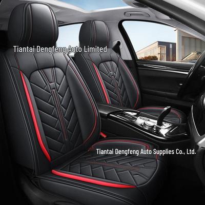 All-Season Universal Leather Car Seat Cushion Cover for SUV, Sedan, Pickup PG9