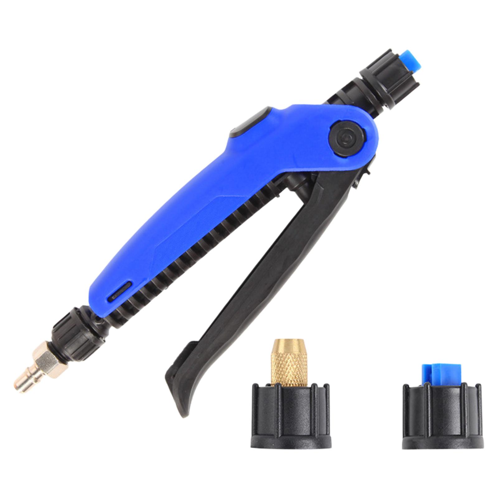 Window Tint Backpack Sprayers Multi-Purpose Car Wash Water Nozzle Gun Auto Tinting Backpack Washing Gun for Car Window Cleaning синий
