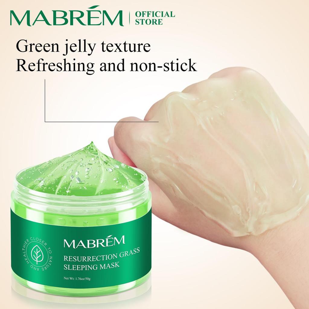 Plant Hydrating Face Mask Fuktighetsgivende Anti-aldring Whitening Hudpleie Revitalizing Cream Sovende ansiktsmaske