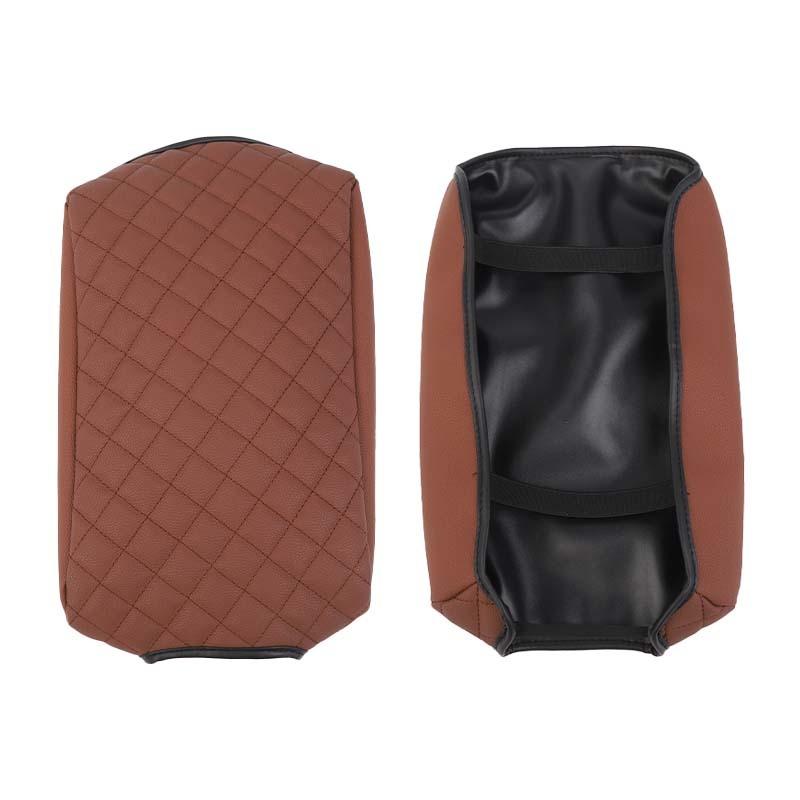 

Накладка на подлокотник центральной консоли для Jeep Wrangler JK 2007-2010, аксессуары для салона автомобиля коричневый