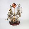 45.72 Cm Luxury Art Piece for Book Shelves Brass and Steel Orrery A Functional Model of the Solar System with Planets