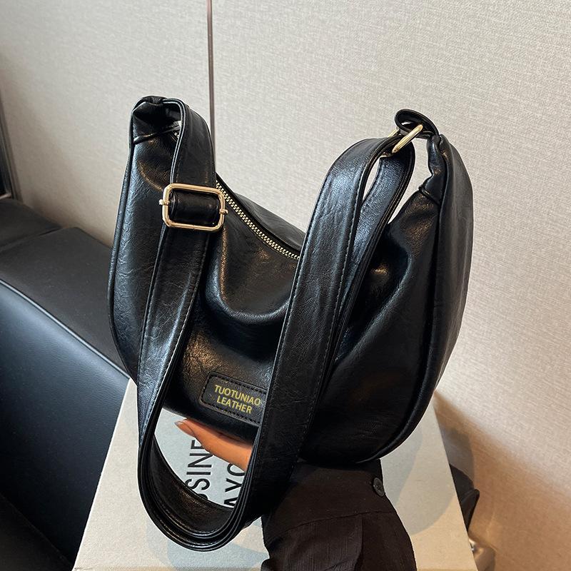 Niche Underarm Bag Women 2025 New Fashion Retro Dumpling Bag High-end Sense Versatile Single Shoulder Messenger Bag