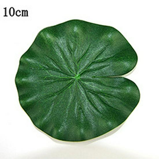 Simulated EVA Lotus Flower & Leaf Decoration for Fish Tanks