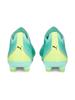 Puma Ultra Match 107218 Soccer 2023 Electro Size HG/AG Men's Cleats, Spring/Summer Colorway, Peppermint/Puma White/Fast Yellow, 25.5cm