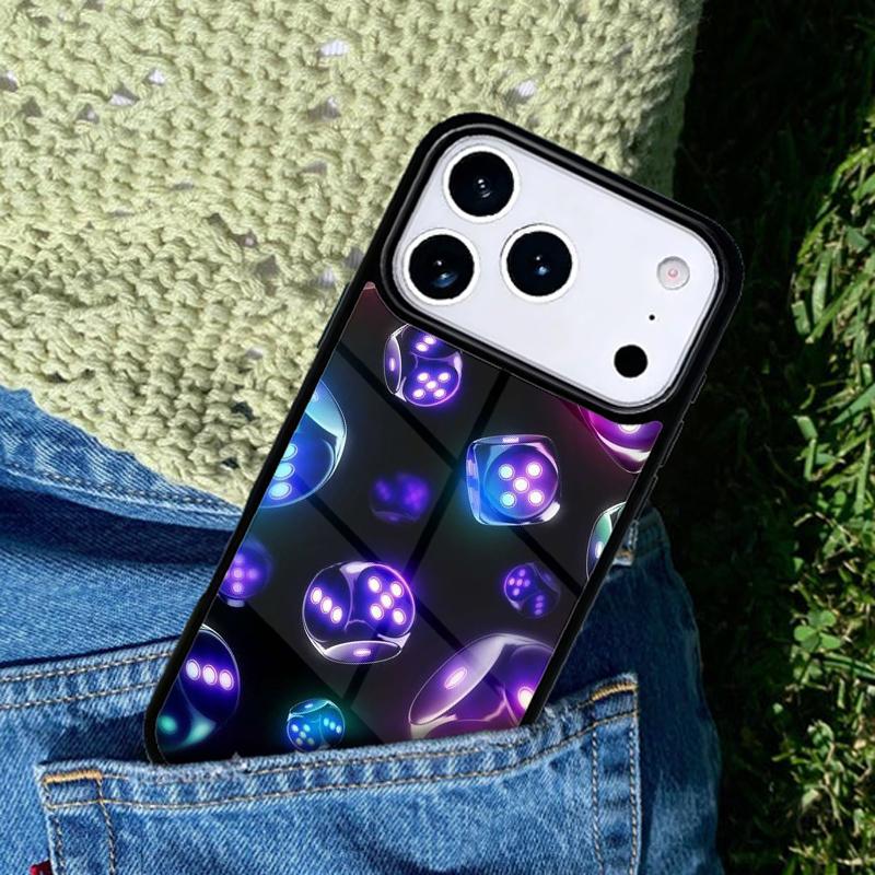 Dices Poker C_asino Phone Case Cover for IPhone 11 12 13 14 15 16e 17 Pro Max Coque for IPhone 17 Air