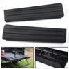 2x Tailgate Side Cover Moulding Trim Cap Black For 09-14 Ford F-150 W/ Flex Step
