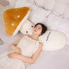 70/110cm Giant Cartoon Mushroom Plush Doll Pillow Colorful Extended Strip Mushroom Plant Plush Toy Warm Hug Present Designed For Girlfriend