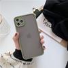 Phone Case For iPhone 14 15 13 12 mini 11 Pro X XR XS Max 7 8 Plus SE2020 Luxury Contrast Color Frame Matte Protective Case