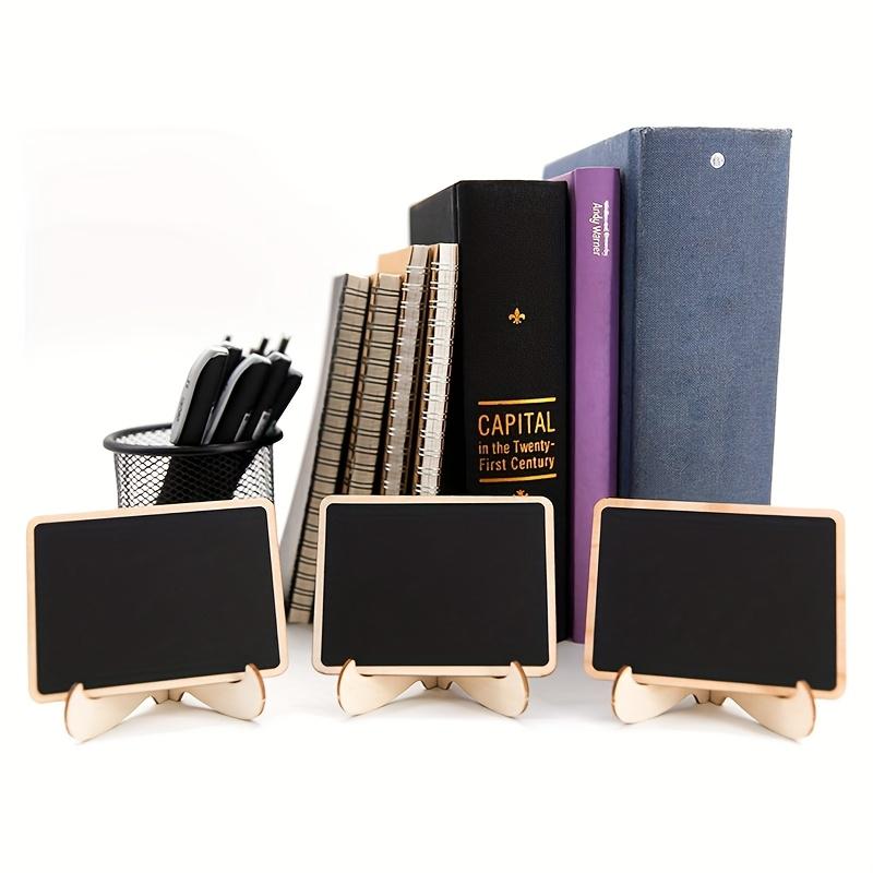 Small Square Wooden Blackboard, Desktop Decoration, Ideal for Wedding Celebration, Anniversary, Spring Summer Autumn Winter Gift