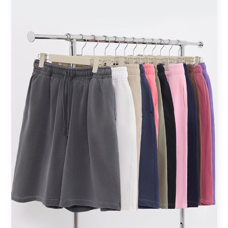 Men's Women's Pull Rope High Waist Loose Fashion Casual Oversize Shorts Sweatpants