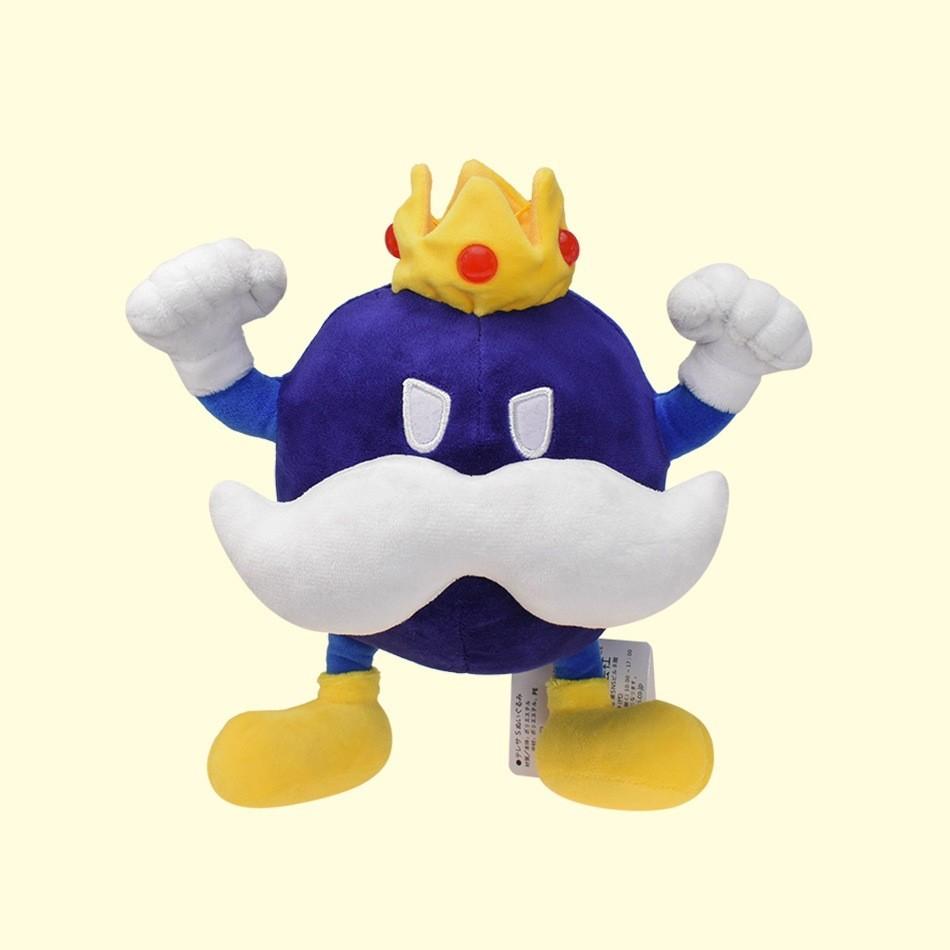Mario King Bob Plush Toy With Soft Short Plush For Kids And Collectors