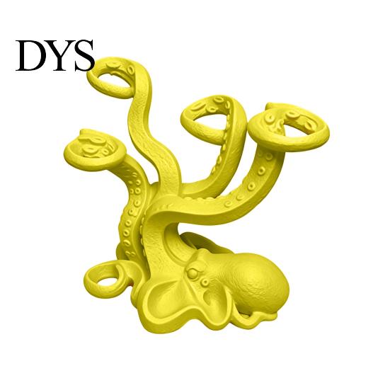 Artistic Bathroom Counter Decor Octopus Toothbrush Holder, Durable PLA Organizer, Creative Organizer Stand, Marine Style Desktop Multi-functional Desk