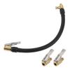 TUCKBOLD Autoreifen-Füllschlauch-Verlängerung 0,305"x32TPI Langlebiger Luftpumpen-Verlängerungsschlauch-Adapter Reifen