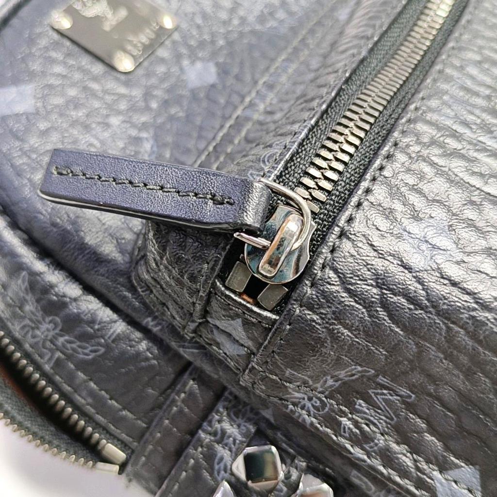 [Pre-Owned] Studded Multifunctional Leather Backpack Mini - Good #1TL0VV8