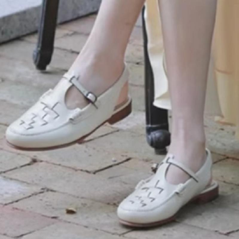 Модные женские босоножки Босоножки на низком каблуке для женщин Массивная обувь Sandalias — фото 5