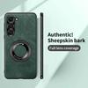For Samsung Galaxy S25 S23 S24 S22 S21 Plus Ultra For Magsafe Leather Matte Wireless Charging Ring Magnetic ShockProof Cover