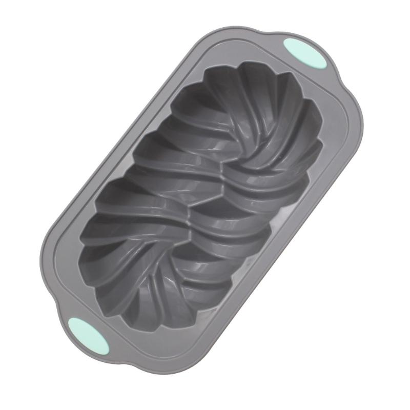 High Temperatures Resistant Baking Pan Set with Steel Rings and Silicone for Toasts Up to 230Celsius Solid Long Time