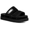 UGG Rubber Sole Quiet Slide Slippers Women's Black 1129210-BLKS