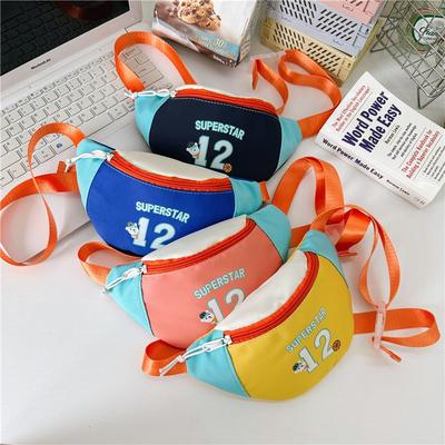 New Children's Small Backpack Boys and Girls Go Out for Travel and Leisure Messenger Bag One Shoulder Cute Small Breast Bag