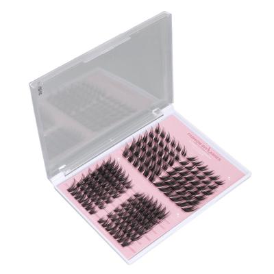 Individual Lashes Cluster Segmented Fluffy Professional DIY Wispy Lashes Cluster for Makeup 041 156