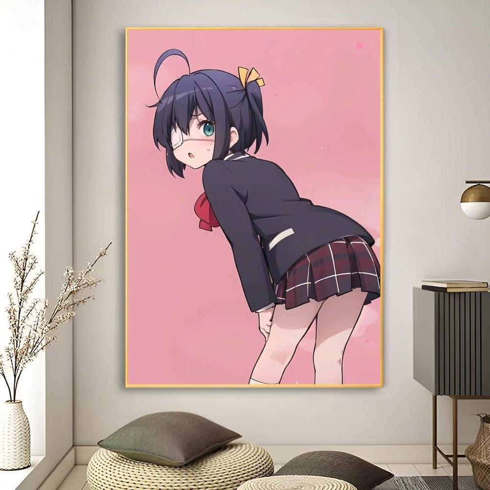 1pc Takanashi Rikka Anime Takes On Me Poster Poster Art Print Bar Living Room Furniture Decor