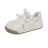 Thick-soled Mesh Breathable Forrest Gump Shoes Women's Summer 2025 New Lace-up Single Shoes Casual Height-increasing Versatile Sports Shoes
