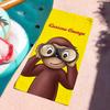 Animated Movie C-Curious-George Towel Soft Pool Gift For Travel Gym Shower Camping Quick Dry Sports Large Beach Towels