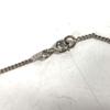 Chanel 05A Cambon Line CC CC Mark Accessories Chain Necklace Metal Silver