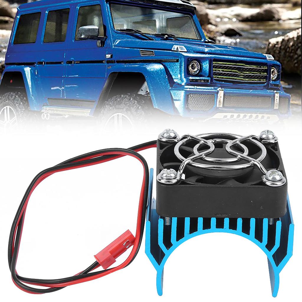 36mm Diameter Heat Sink Cooler Heat Fin for 1 10 RC Car 540 3650 3660 3670 MotorBlue