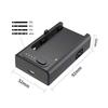   NP-F Battery   with 21W Type-C PD Input USB-A/ D-tap/ Type-C PD Outputs 1/4 Inch Screw Hole Multi-use Powering Adapter Fast Charging Repl