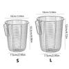 Drainable Kitchen Cutlery Holder Hanging Chopsticks Storage Basket Spoon Fork Cage Rack  Household