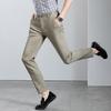 Luomeng Men's Lyocell Blend Straight-Leg Casual Pants