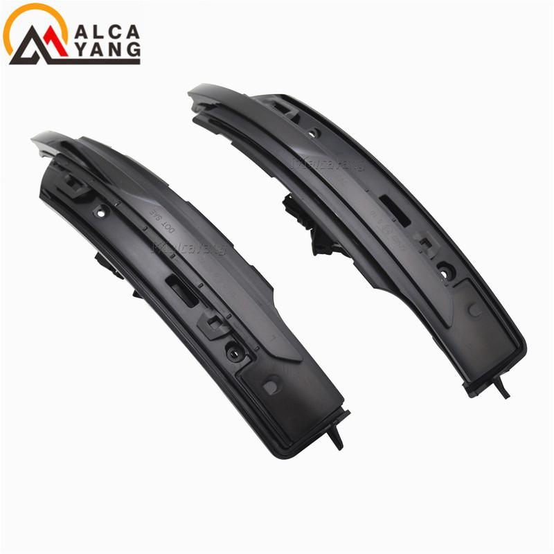 For Porsche Macan 2014- Dynamic LED Turn Signal Light Side Wing Mirror Indicator Directly Replace OEM