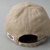 Dickies Patch Emblem Low Cap Logo Polo Cap Hat for Men and Women, Unisex, Solid Color, 874 6-Panel Cotton Cap, Baseball Cap, 024 Looking Beige