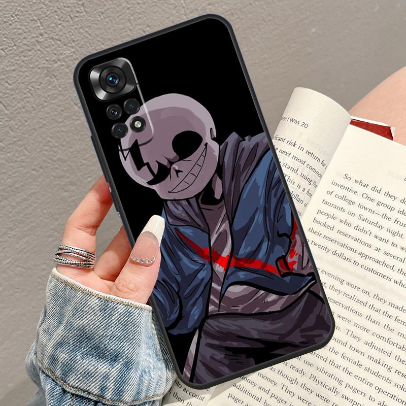Game Undertale Sans Case For Xiaomi Redmi Note 8 9 10 11 12 Pro Plus Turbo 11S 10S 12S Redmi 9C 10C 12C Coque