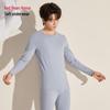 Hodohome Camellia Oil Infused Antibacterial Combed Cotton Thermal Underwear Set