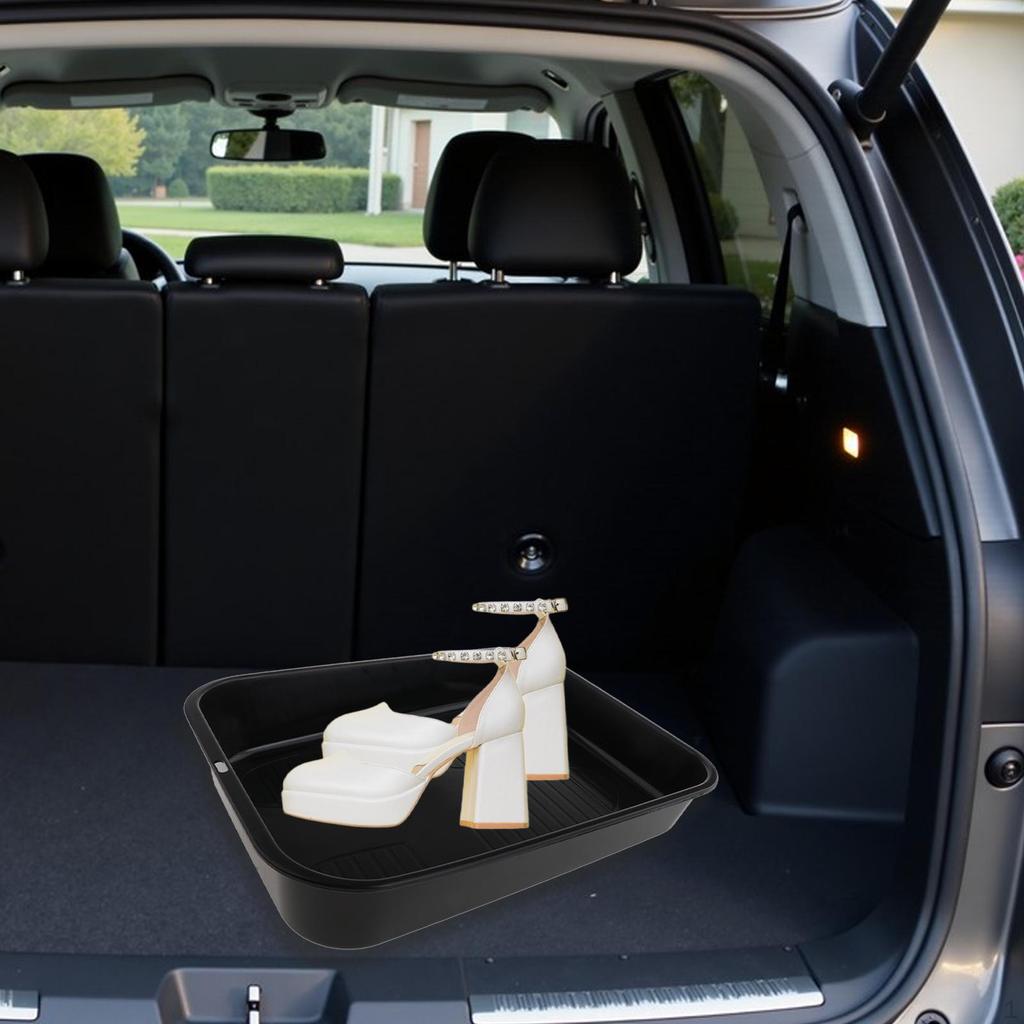 Car Shoes Storage Tray Container Easy To Use Washable Vehicle Umbrella Auto Tidying Interior Holder