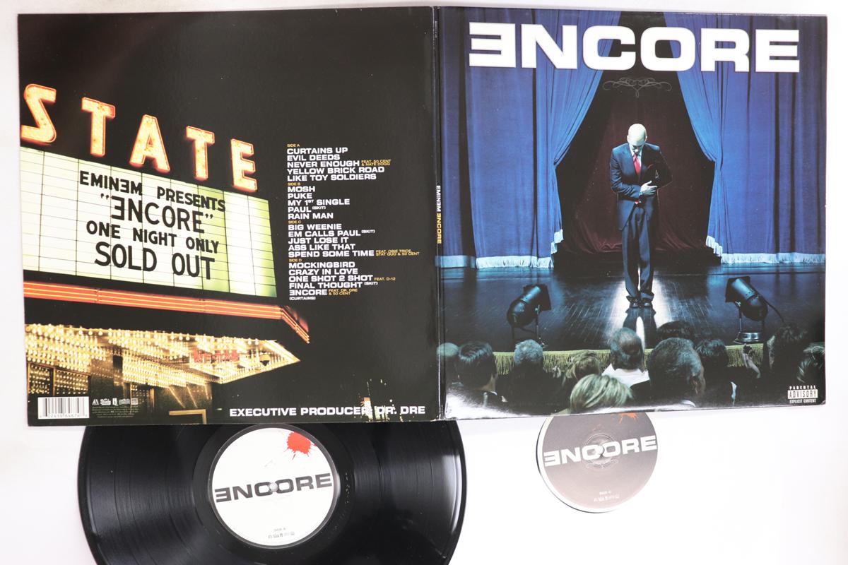 

LP Record EMINEM - Encore B000377101LP AFTERMATH ENTER 2014 US Rap & Hip-Hop/R&B Used