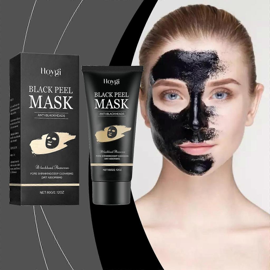 Hoygi Charcoal Exfoliating Peel-Off Mask Is A Gentle Daily Cleansing, Exfoliating, Hydrating And Moisturizing Skin Care Product