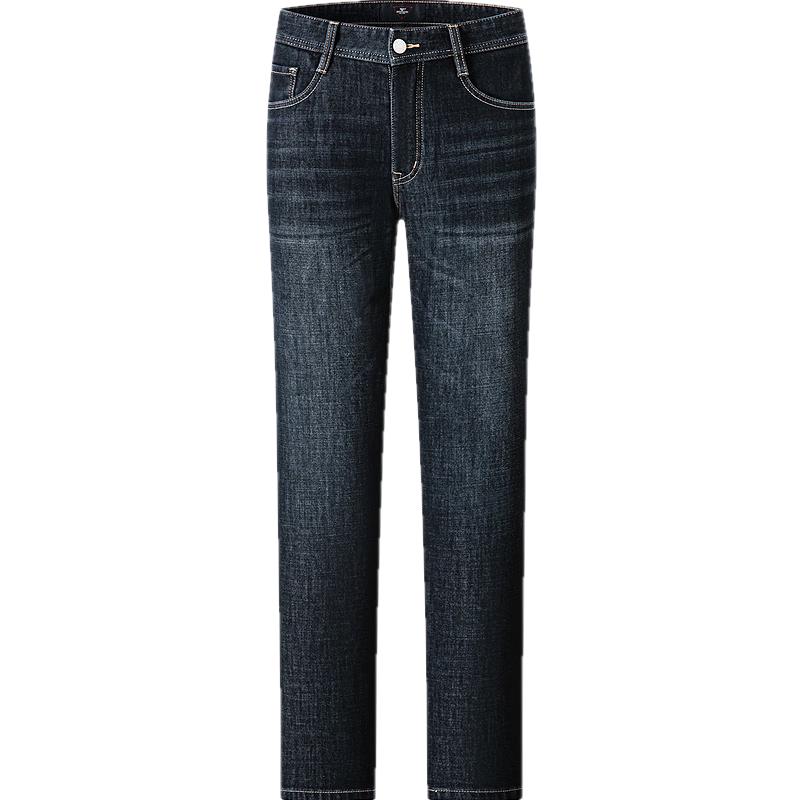 

Septwolves Men s Winter Fleece-Lined Straight-Leg Jeans 35