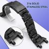 Metal Band 316 Stainless Steel Watch Band Replacement Parts for Casio and Bracelet, G-SHOCK Men's MTG-B1000 (Camouflage)