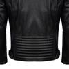 Black Motorcycle Jackets Genuine Cowhide Leather Coats Men Leather Jacket Riding Biker Jackets For Men Clothing Winter