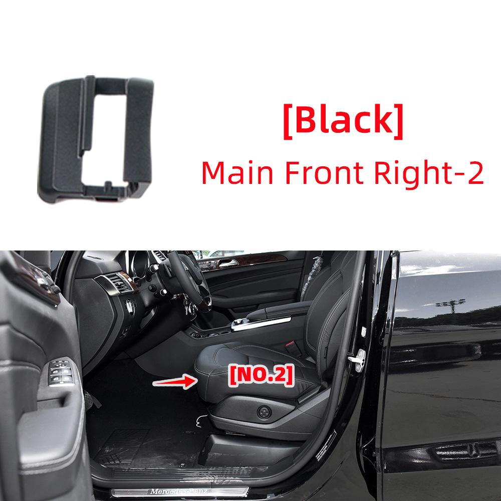 Seat Track Cover Rail Trim Front Left Right for Mercedes-Benz GLE W166 GLS W292 Black 1669190500 1669190800