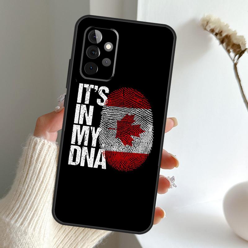 Canada Canadian Flag Case For Samsung Galaxy A13 A33 A53 A06 A17 A56 A36 A26 A16 A15 A35 A55 A34 A54 A52 A12 A32