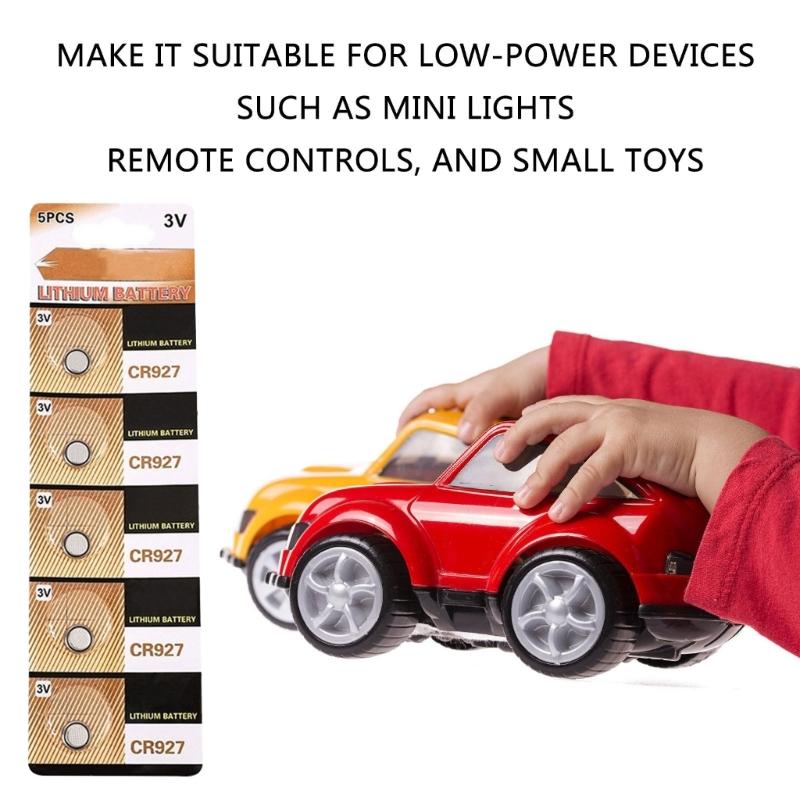 5/10Pcs CR927 Button Cell Batteries 3V Lithium Batteries Replacement for Watches Calculators Remote Control Toy