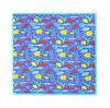 Coco Moon Fish Pattern Sea Creature Hawaiian Blanket 8 Layers of Swaddles Soft Like Silk To the Touch [Quilt Blanket/Gone Snorkeling]