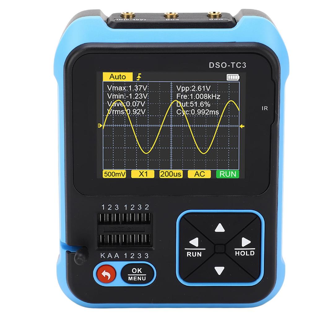 Handheld Portable Digital Oscilloscope Transistor Checker Tester Inductance Capacitance Resistance Meter Standard